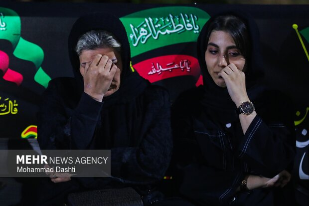 عزاداری شب چهارم محرم در بقعه شیخ جبرائیل کلخوران اردبیل