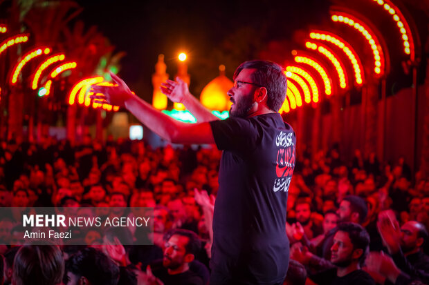 عزاداری شب‌ چهارم محرم در موکب «عزیزم حسین(ع)» شیراز