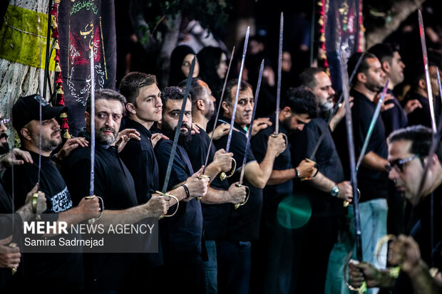 مراسم عزاداری «شاه حسین گویان»