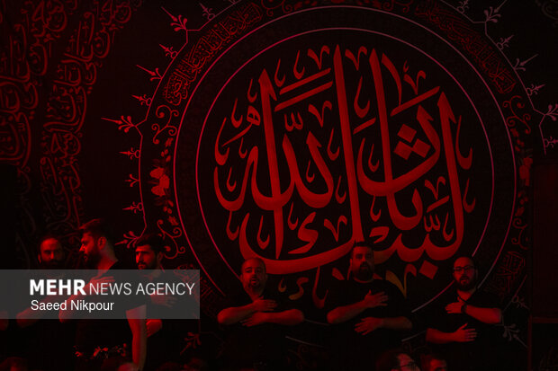 عزاداری محرم در هیات ثارالله رشت