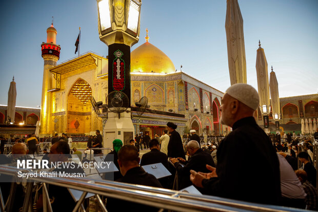 حرم امیرالمومنین (ع) در دهه اول محرم