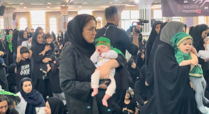 اجتماع شیرخوارگان حسینی در شهرکرد