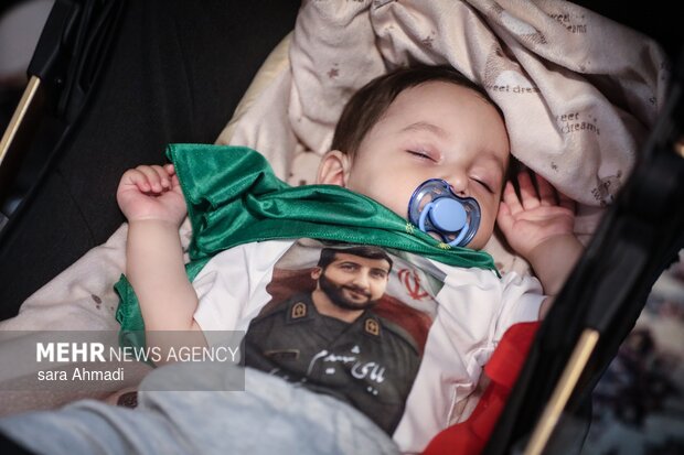 اجتماع شیرخوارگان حسینی در حرم مطهر رضوی