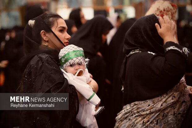 همایش شیرخوارگان حسینی در حرم موسی بن جعفر