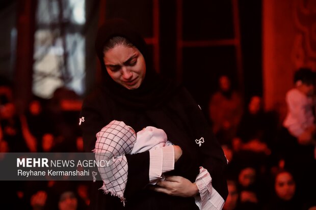 همایش شیرخوارگان حسینی در حرم موسی بن جعفر