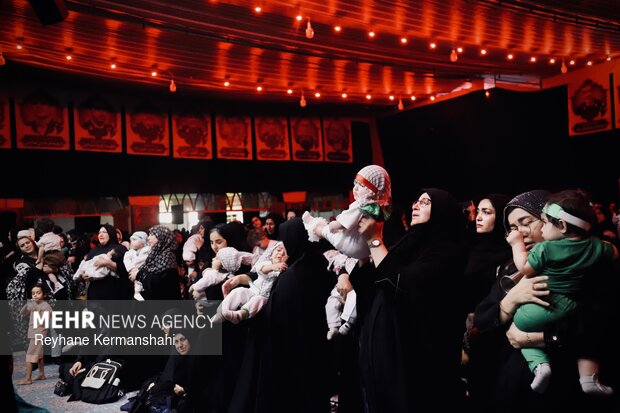 همایش شیرخوارگان حسینی در حرم موسی بن جعفر