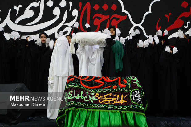 مراسم «شیرخوارگان حسینی» در بندرعباس