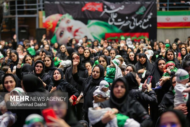 مراسم «شیرخوارگان حسینی» در اردبیل