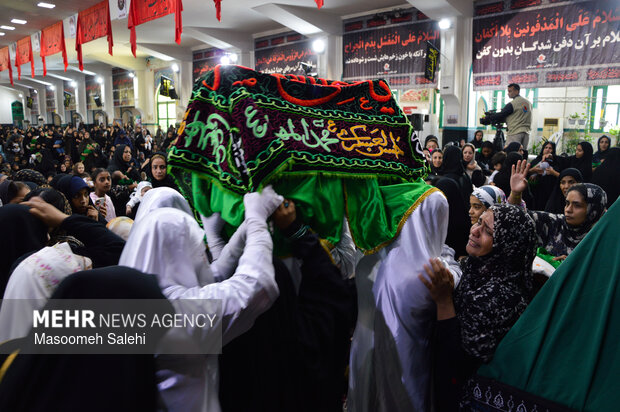 مراسم «شیرخوارگان حسینی» در بندرعباس