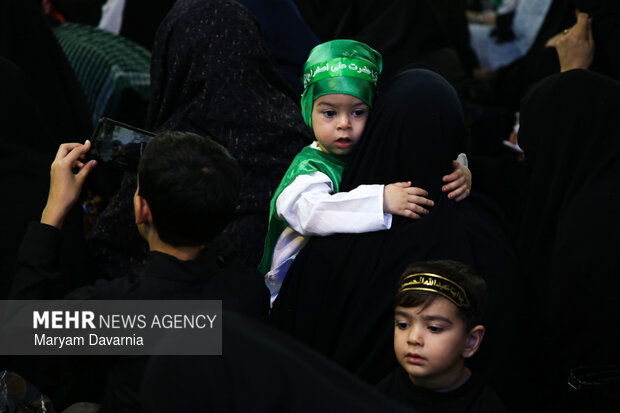 مراسم شیرخوارگان حسینی در بجنورد