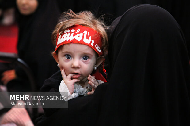 مراسم شیرخوارگان حسینی در بجنورد