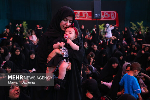 مراسم شیرخوارگان حسینی در بجنورد
