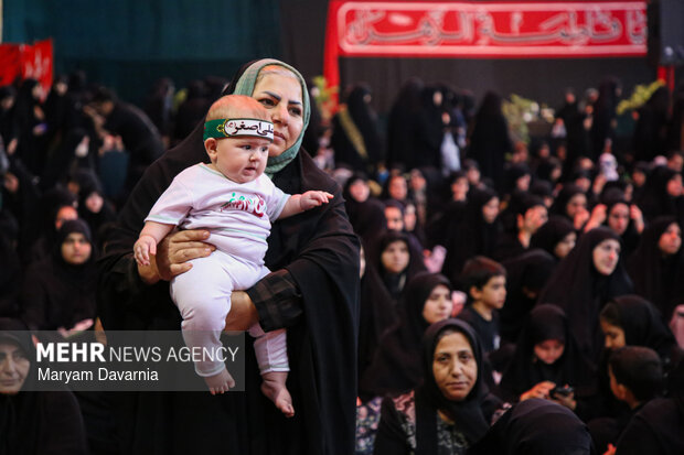 مراسم شیرخوارگان حسینی در بجنورد