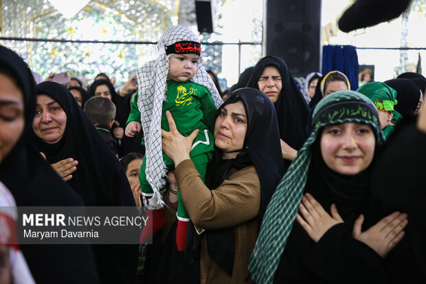 مراسم شیرخوارگان حسینی در بجنورد