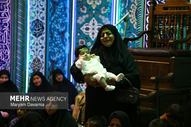 مراسم شیرخوارگان حسینی در بجنورد