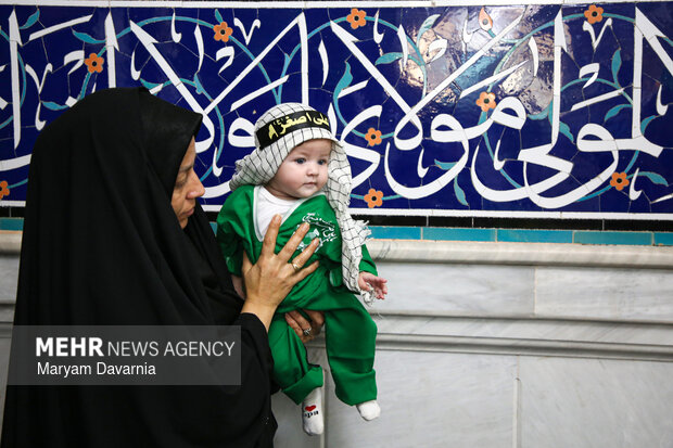 مراسم شیرخوارگان حسینی در بجنورد