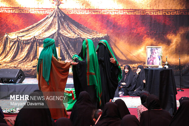 مراسم شیرخوارگان حسینی در بجنورد
