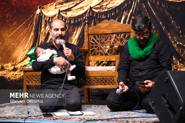 مراسم شیرخوارگان حسینی در بجنورد