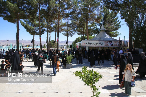 مراسم شیرخوارگان حسینی در بجنورد