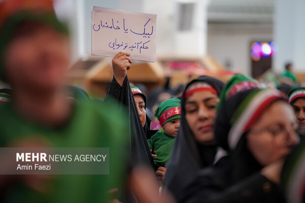 مراسم «شیرخوارگان حسینی» در حرم شاهچراغ (ع)