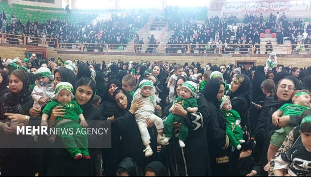 همایش شیرخوارگان حسینی مشگین شهر