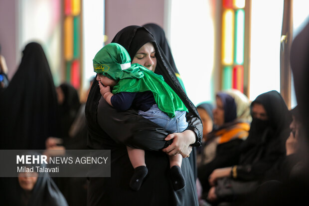 همایش شیرخوارگان حسینی در فومن