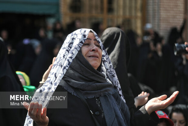 همایش شیرخوارگان حسینی در آستان مقدس امامزاده سیدحمزه(ع) تبریز