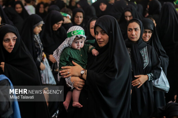 همایش شیرخوارگان حسینی در فومن