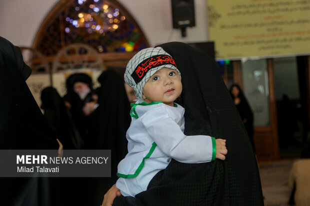 همایش شیرخوارگان حسینی در فومن