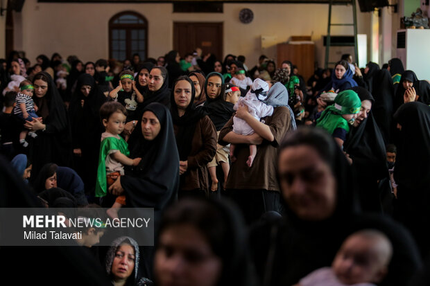 همایش شیرخوارگان حسینی در فومن