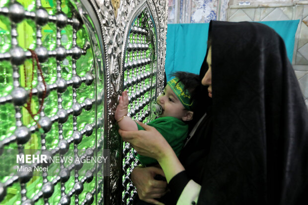 همایش شیرخوارگان حسینی در آستان مقدس امامزاده سیدحمزه(ع) تبریز