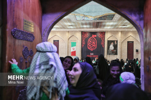 همایش شیرخوارگان حسینی در آستان مقدس امامزاده سیدحمزه(ع) تبریز