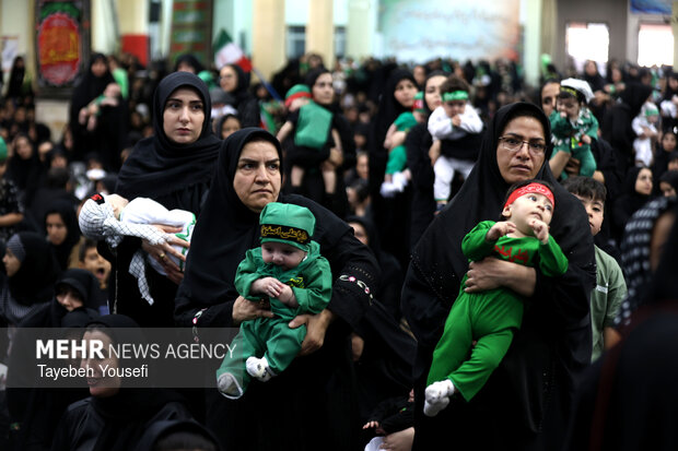 همایش شیرخوارگان حسینی در همدان