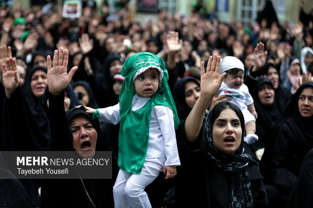 همایش شیرخوارگان حسینی در همدان