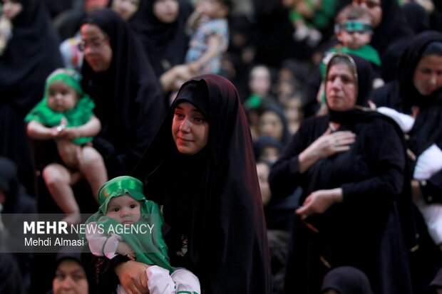 اجتماع شیرخوارگان حسینی در زنجان