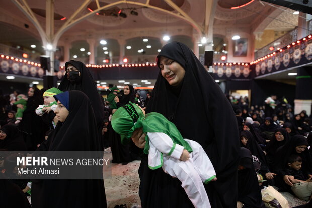 اجتماع شیرخوارگان حسینی در زنجان
