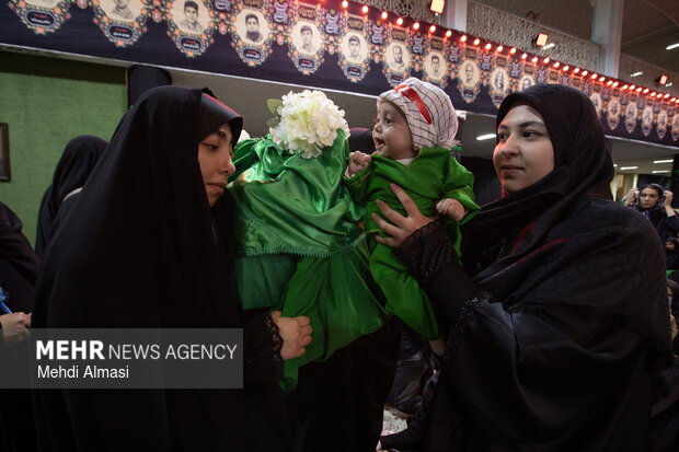 اجتماع شیرخوارگان حسینی در زنجان