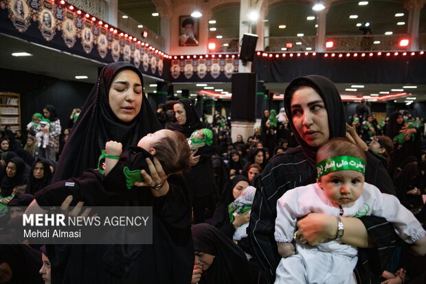 اجتماع شیرخوارگان حسینی در زنجان