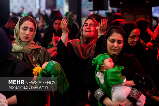 اجتماع شیرخوارگان حسینی درقزوین