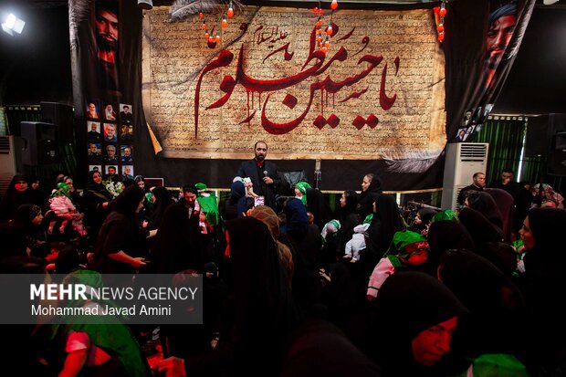 اجتماع شیرخوارگان حسینی درقزوین