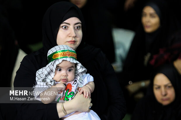 مراسم شیرخوارگان حسینی در مصلی امام خمینی(ره)