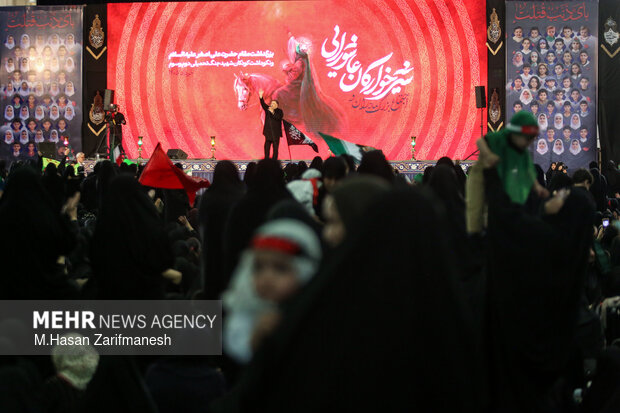 مراسم شیرخوارگان حسینی در مصلی امام خمینی(ره)