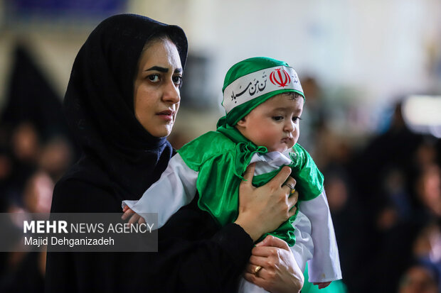 مراسم شیرخوارگان حسینی در یزد