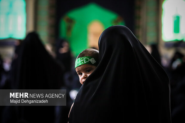 مراسم شیرخوارگان حسینی در یزد
