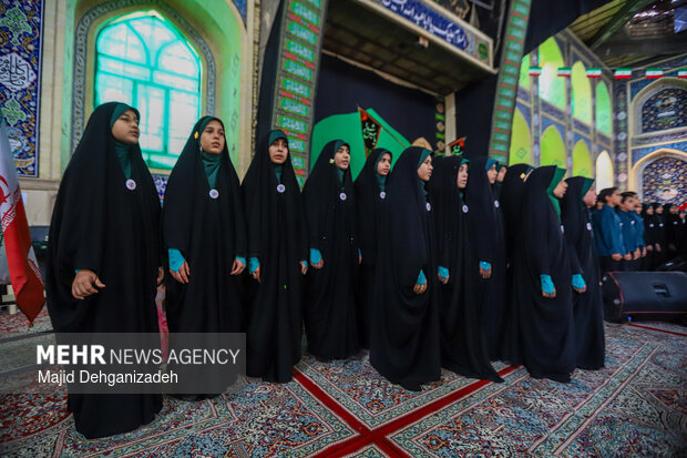 مراسم شیرخوارگان حسینی در یزد