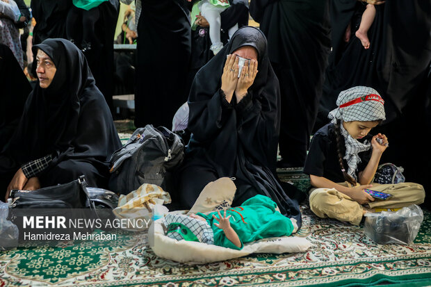 Husseini Infants Ceremony held in Abdol-Azim Hassani Shrine
