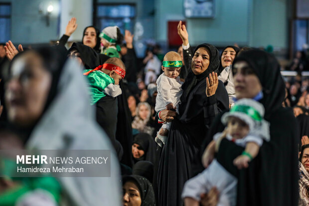Husseini Infants Ceremony held in Abdol-Azim Hassani Shrine
