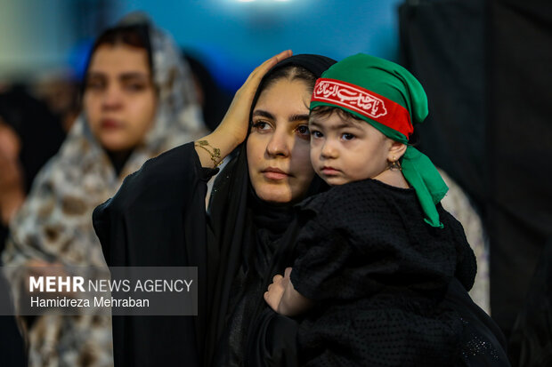 مراسم شیرخوارگان حسینی در حرم عبدالعظیم حسنی(ع)