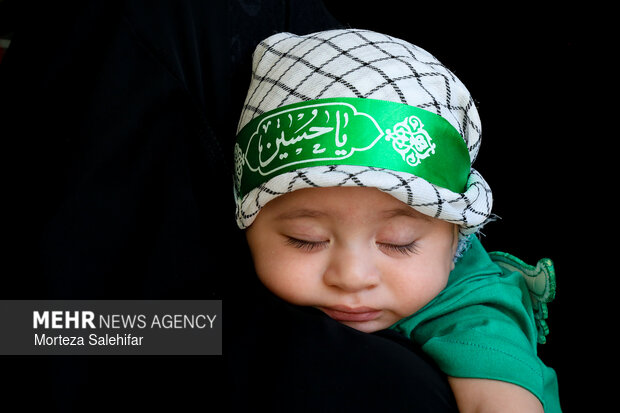 اجتماع شیرخوارگان حسینی در شهرکرد
