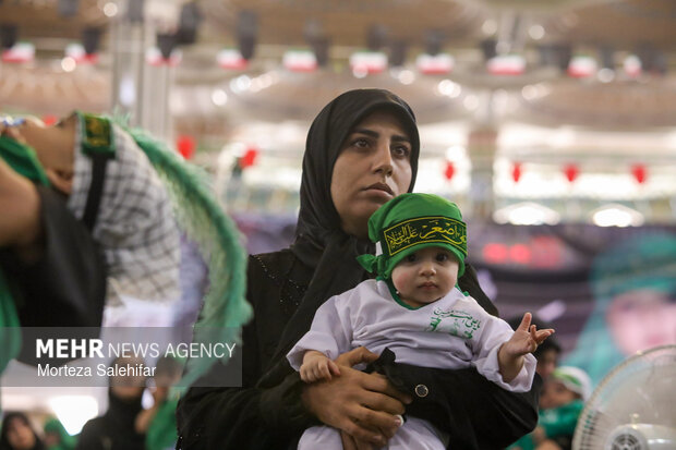 اجتماع شیرخوارگان حسینی در شهرکرد